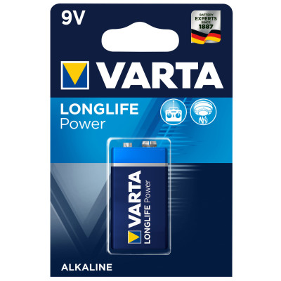 Varta Longlife Power Alkali E-Block 9V 1ST 