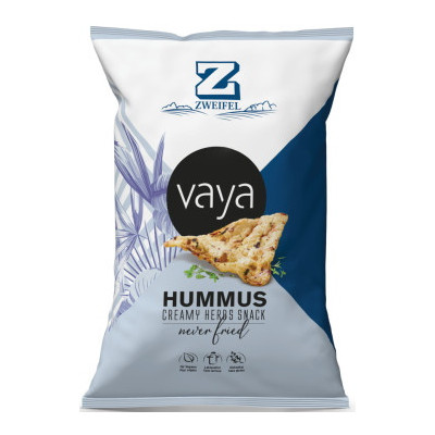 Zweifel Vaya Hummus Creamy Herbs Snack 80G   MHD 26.02.2026 
