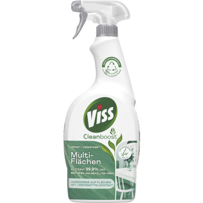 Viss Cleanboost Reinigt + Desinfiziert Multi-Flächen 750ML 
