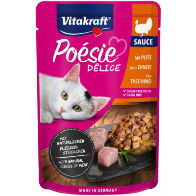Vitakraft Poésie Délice mit Pute 85G 