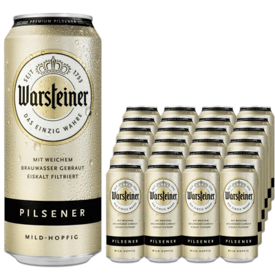 Warsteiner Premium Pilsener 24x0,5L 