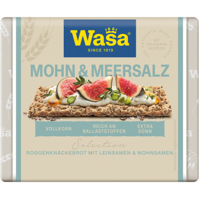 Wasa Mohn & Meersalz 245G