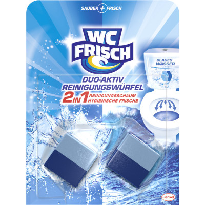 WC Frisch Duo-Aktiv Reinigungswürfel 100G 