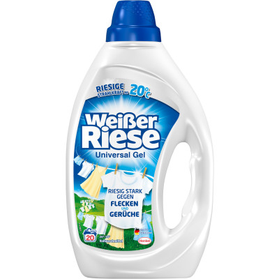 Weißer Riese Universal Gel 900ML 20WL 