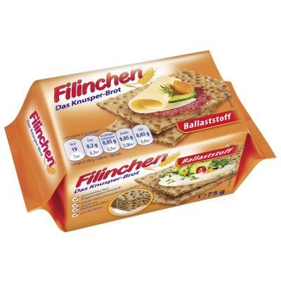 Filinchen Das Knusper-Brot Ballaststoff 75G 
