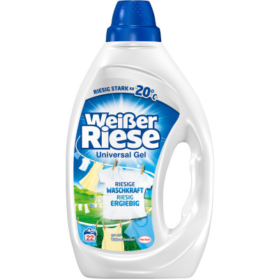 Weisser Riese Universalwaschmittel Gel 990ML 22WL 