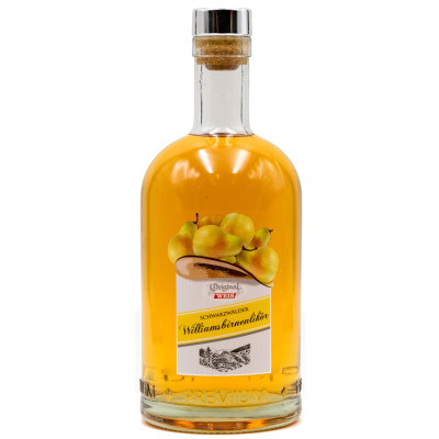 Weis Schwarzwälder Williamsbirnenlikör 20% 0,5L 