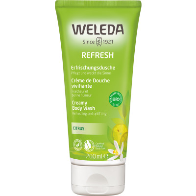Weleda Refresh Citrus Erfrischungsdusche 200ML - Abverkauf 