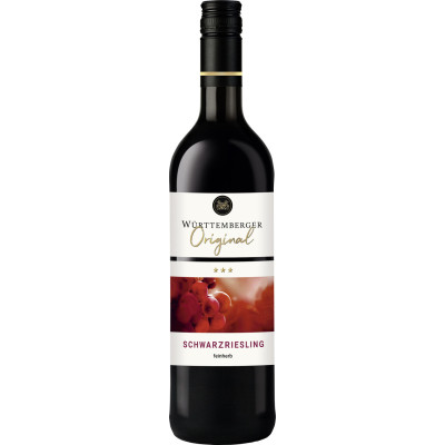 WZG Württemberger Schwarzriesling Rotwein feinherb 0,75L 