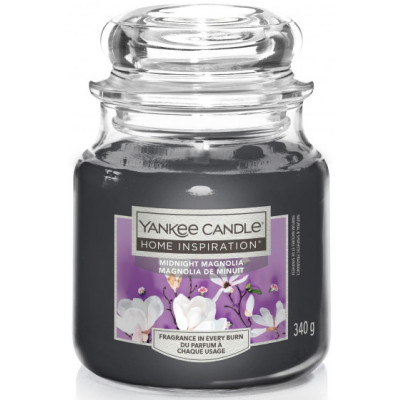 Yankee Candle Home Inspiration Duftkerze Midnight Magnolia 340G 