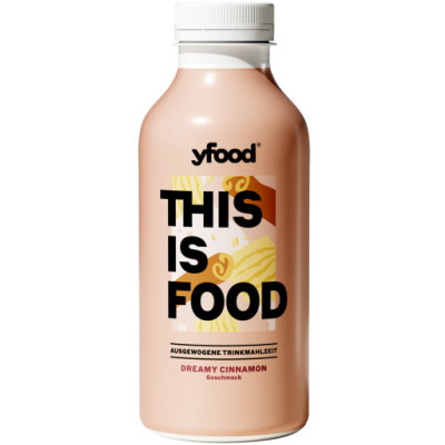 yfood Trinkmahlzeit Dreamy Cinnamon 0,5L - MHD 27.11.2025 