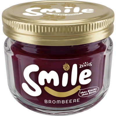 Zentis Smile Fruchtaufstrich Brombeere 230G 
