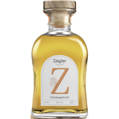 Ziegler Weinbergpfirsich Likör 18% 0,5L 