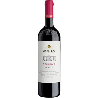 Zonin Primitivo Puglia 0,75L 