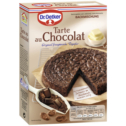 dr oetker backmischung tarte au chocolat