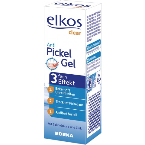 Elkos Clear Anti Pickel Gel 15 Ml