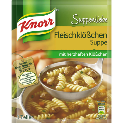 Knorr Suppenliebe Fleischklosschen Suppe 48 G