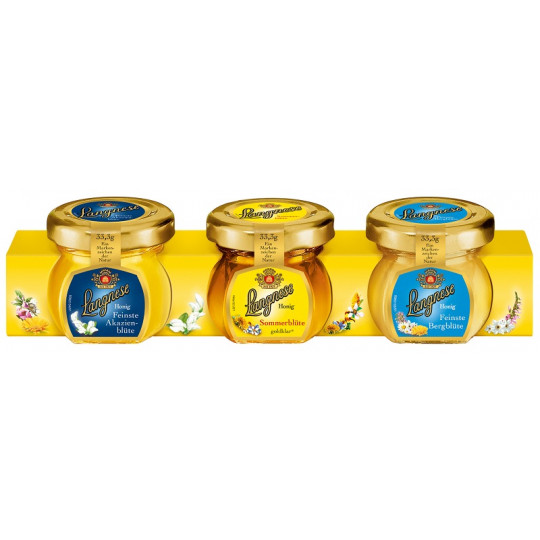 Langnese Mini-Honig-Spezialitäten 3x 33,3 g 