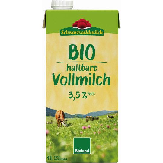 Schwarzwaldmilch Bioland Haltbare Vollmilch 3,5% 1L 