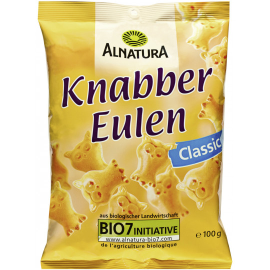 Alnatura Knabber Eulen Classic 100G 
