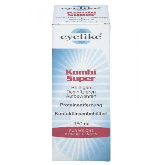 eyelike Kombi Super Proteinentfernung für weiche Kontaktlinsen 360ML