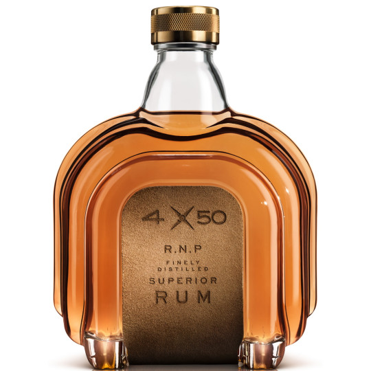 4x50 Finely Distilled Superior Rum 40,5% 0,7L 
