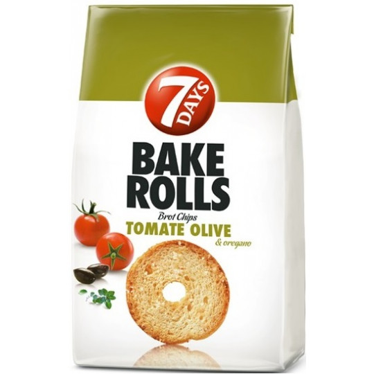 7 Days Bake Rolls Tomate-Olive 250G 