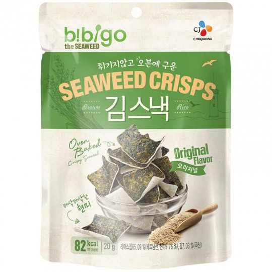 Bibigo Seetang-Reis-Chips 20G 