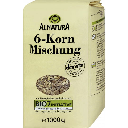 Alnatura Bio 6-Korn-Mischung 1KG 