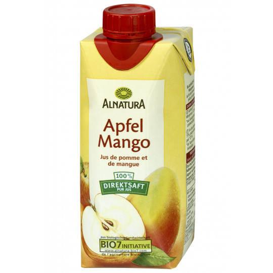 Alnatura Bio Apfel Mango 100% Direktsaft 330ML 