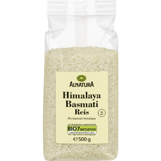 Alnatura Bio Himalaya Basmati Reis weiß 500G 