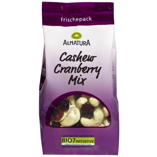 Alnatura Bio Cashew Cranberry Mix 150G 