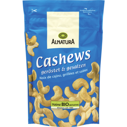 Alnatura Bio Cashews geröstet & gesalzen 100G