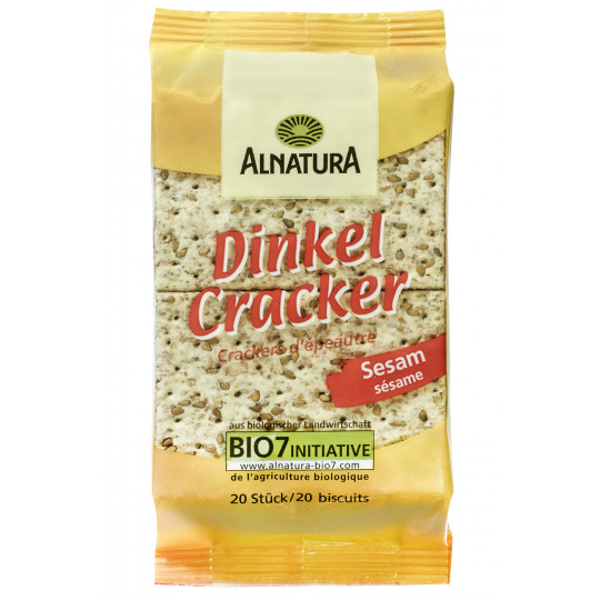 Alnatura Bio Dinkel Cracker Sesam 100G 