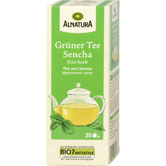Alnatura Bio Grüner Tee Sencha 20ST 30G 