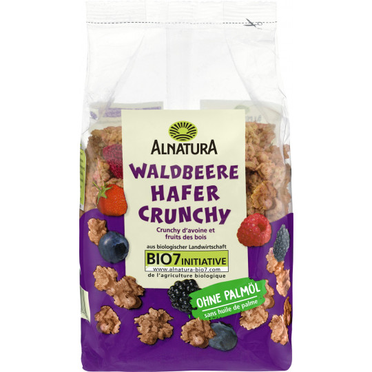 Alnatura Bio Waldbeere Hafer Crunchy 375G 
