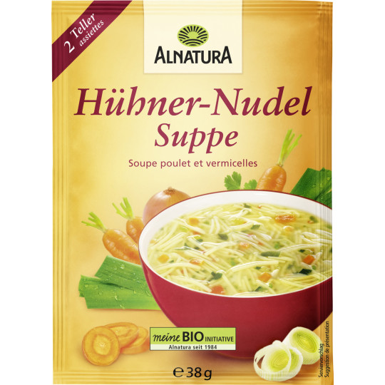 Alnatura Bio Hühner-Nudel-Suppe 38G
