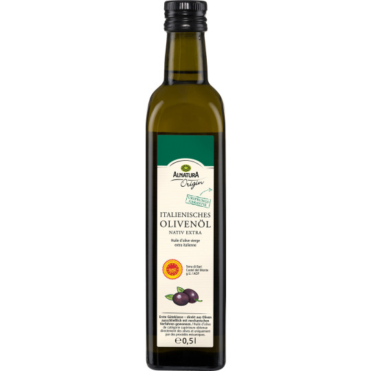 Alnatura Bio Italienisches Olivenöl Nativ Extra 500ML