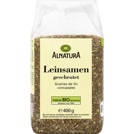 Alnatura Bio Leinsamen geschrotet 400G