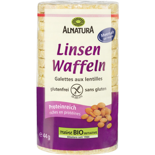 Alnatura Bio Linsenwaffeln 44G