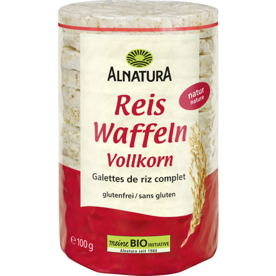 Alnatura Bio Reiswaffeln Vollkorn natur 100G