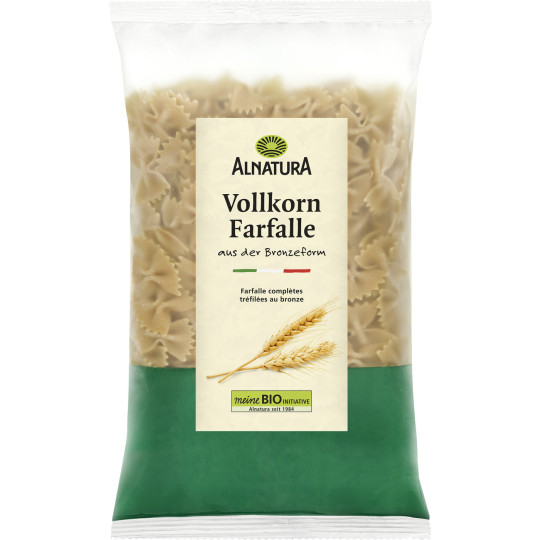 Alnatura Bio Vollkorn Farfalle No. 37 500G