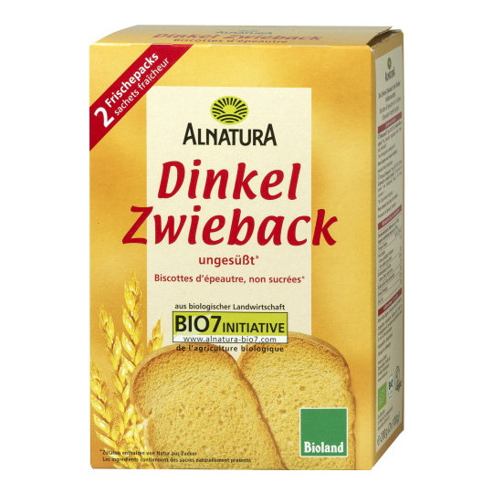 Alnatura Bio Dinkel Zwieback 200G 