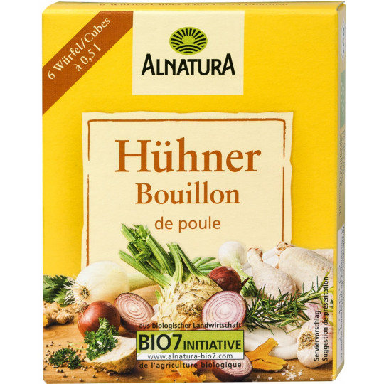 Alnatura Bio Hühner Bouillon 6ST 66G 
