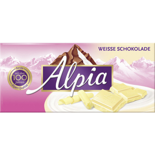 Alpia Weisse Schokolade 100G 