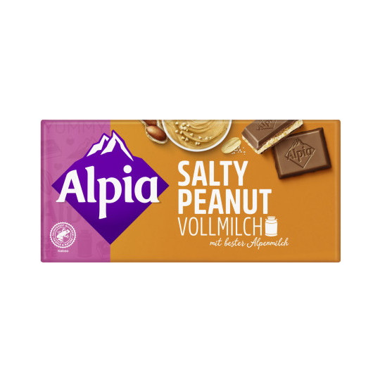 Alpia Salty Peanut Vollmilch 100G 