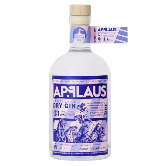 Applaus Dry Gin 43% 0,5L 