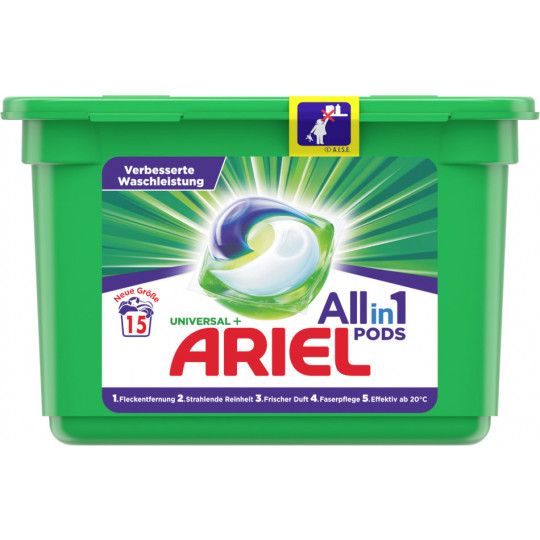 Ariel Universal All-in-1 Pods Vollwaschmittel 409,5G 15WL 