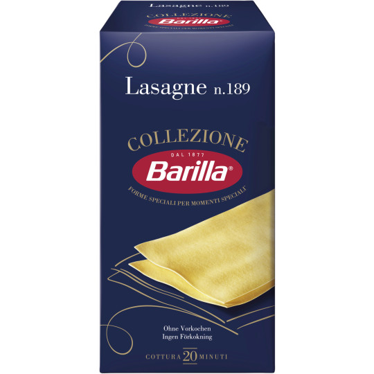 Barilla Nudeln La Collezione Lasagne 500G 