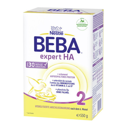 Nestlé Beba Expert HA2 nach dem 6.Monat 550G 